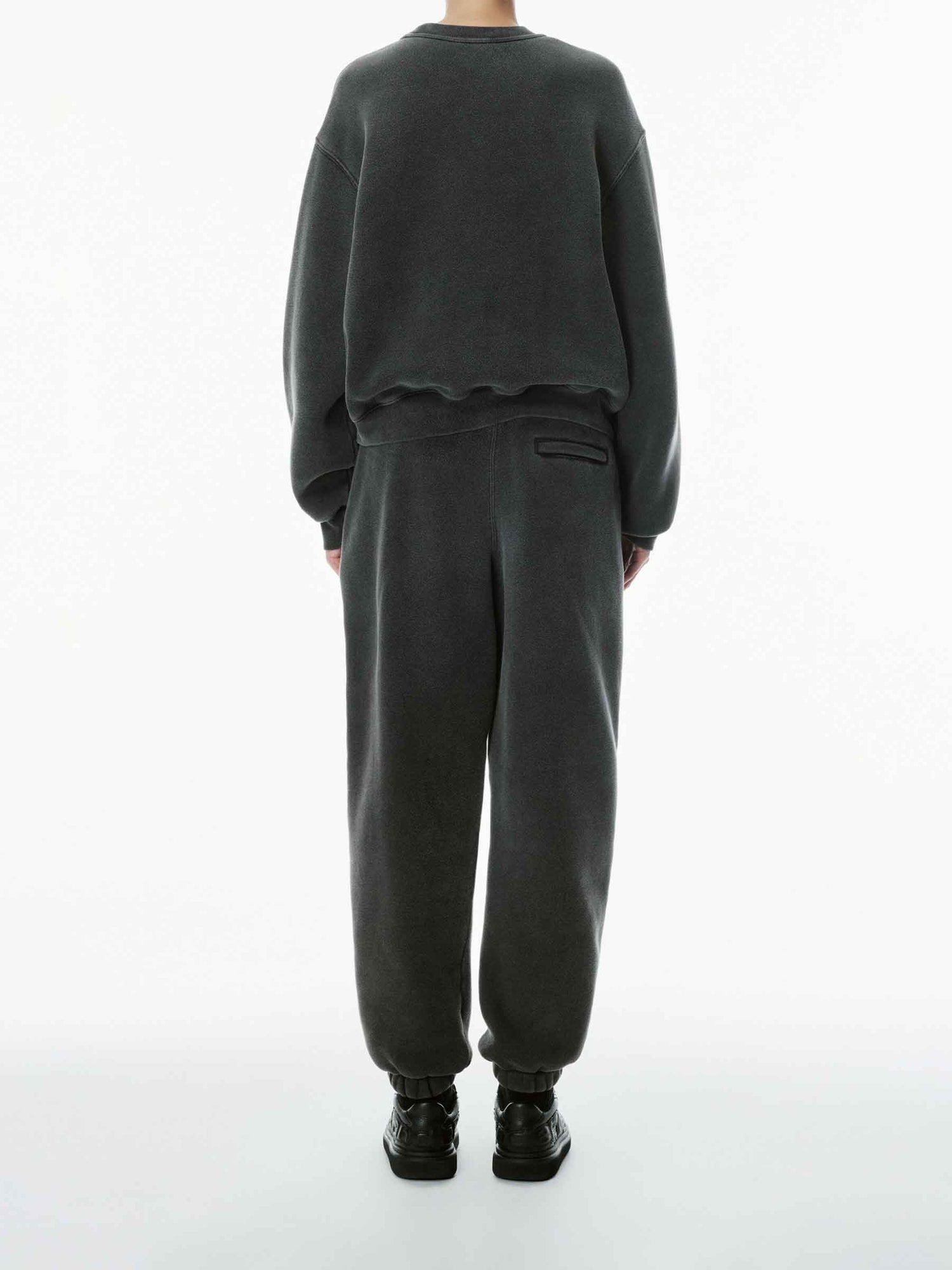 Alexander Wang Mujer Barcelona Pantalones Joggers Algodón color Gris Piedra sku 761-003773 01 - Foto 3