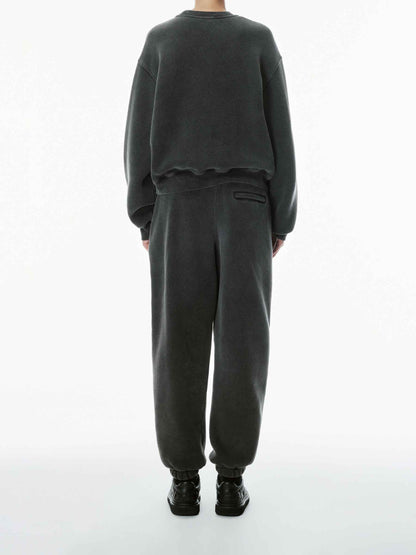 Alexander Wang Mujer Barcelona Pantalones Joggers Algodón color Gris Piedra sku 761-003773 01 - Foto 3