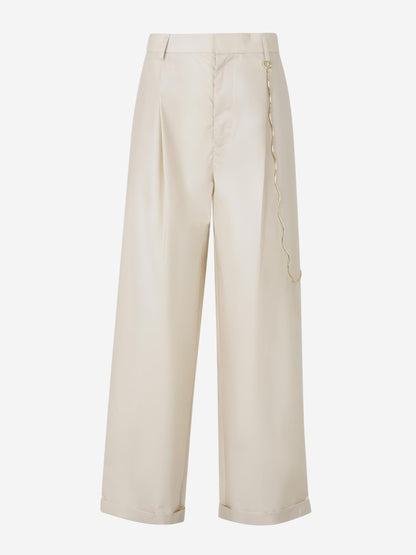 Outlet online Darkpark Mujer Pantalones Danielle Cadena color Beige sku 761-003776 01 - Foto 1