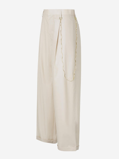 Outlet online Darkpark Mujer Pantalones Danielle Cadena color Beige sku 761-003776 01 - Foto 3
