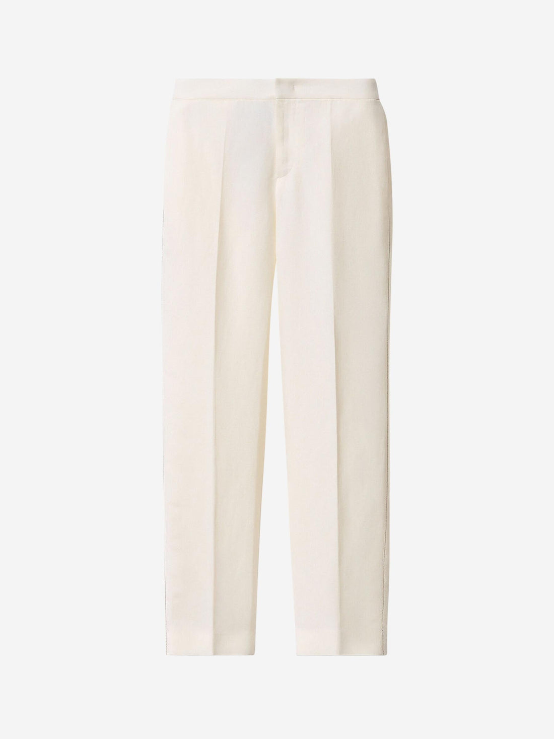 Outlet online Fabiana Filippi Mujer Pantalones Formales Montefalco color Beige sku 761-003787 01 - Foto 1