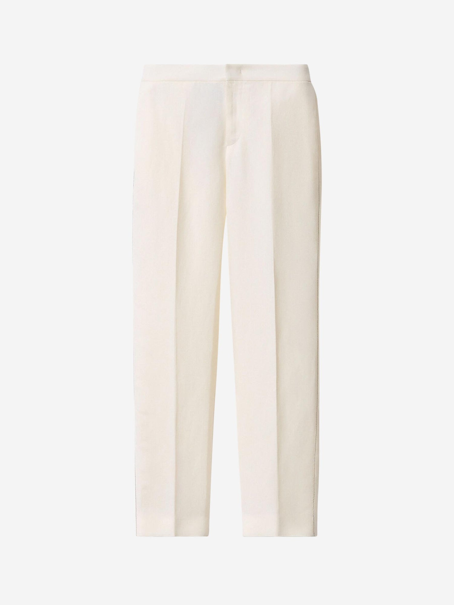 Fabiana Filippi Mujer Barcelona Pantalones Formales Montefalco color Beige sku 761-003787 01 - Foto 1
