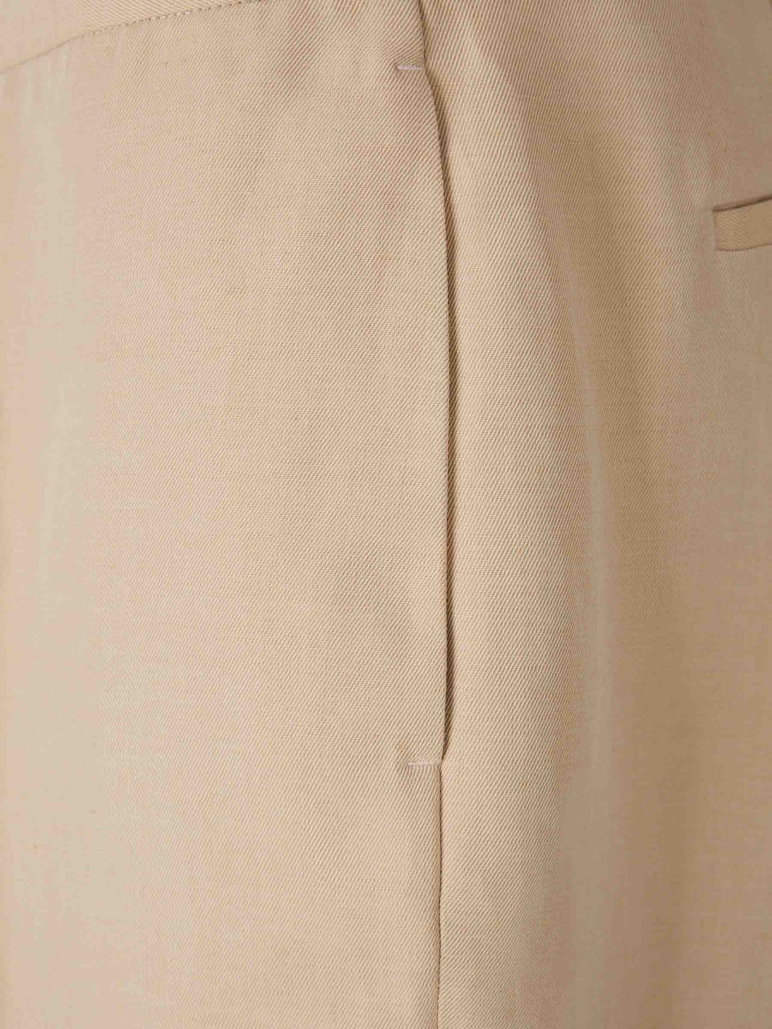 Fabiana Filippi Mujer Barcelona Pantalones Formales Montefalco color Beige sku 761-003787 01 - Foto 4