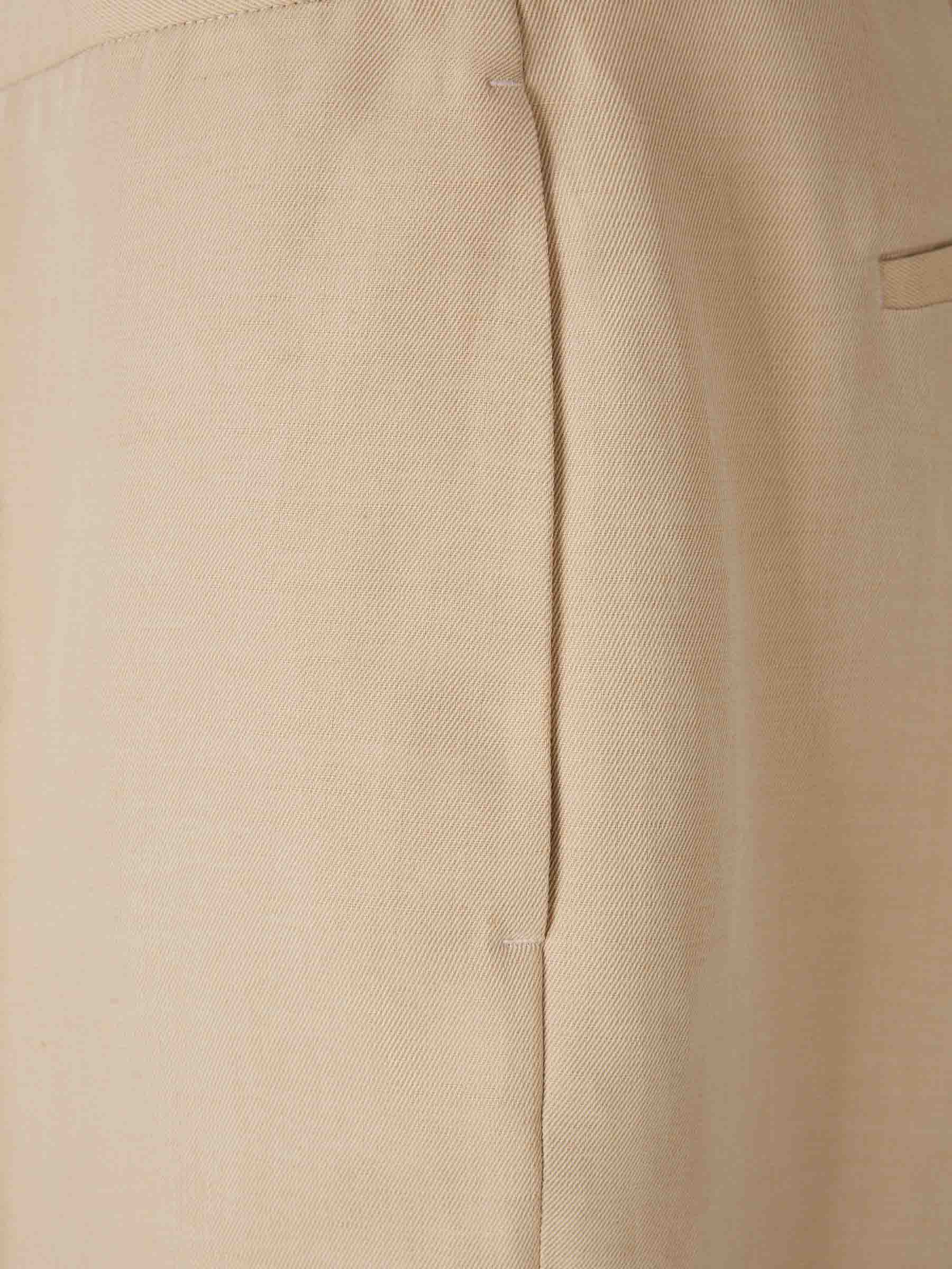 Fabiana Filippi Mujer Barcelona Pantalones Formales Montefalco color Beige sku 761-003787 01 - Foto 4