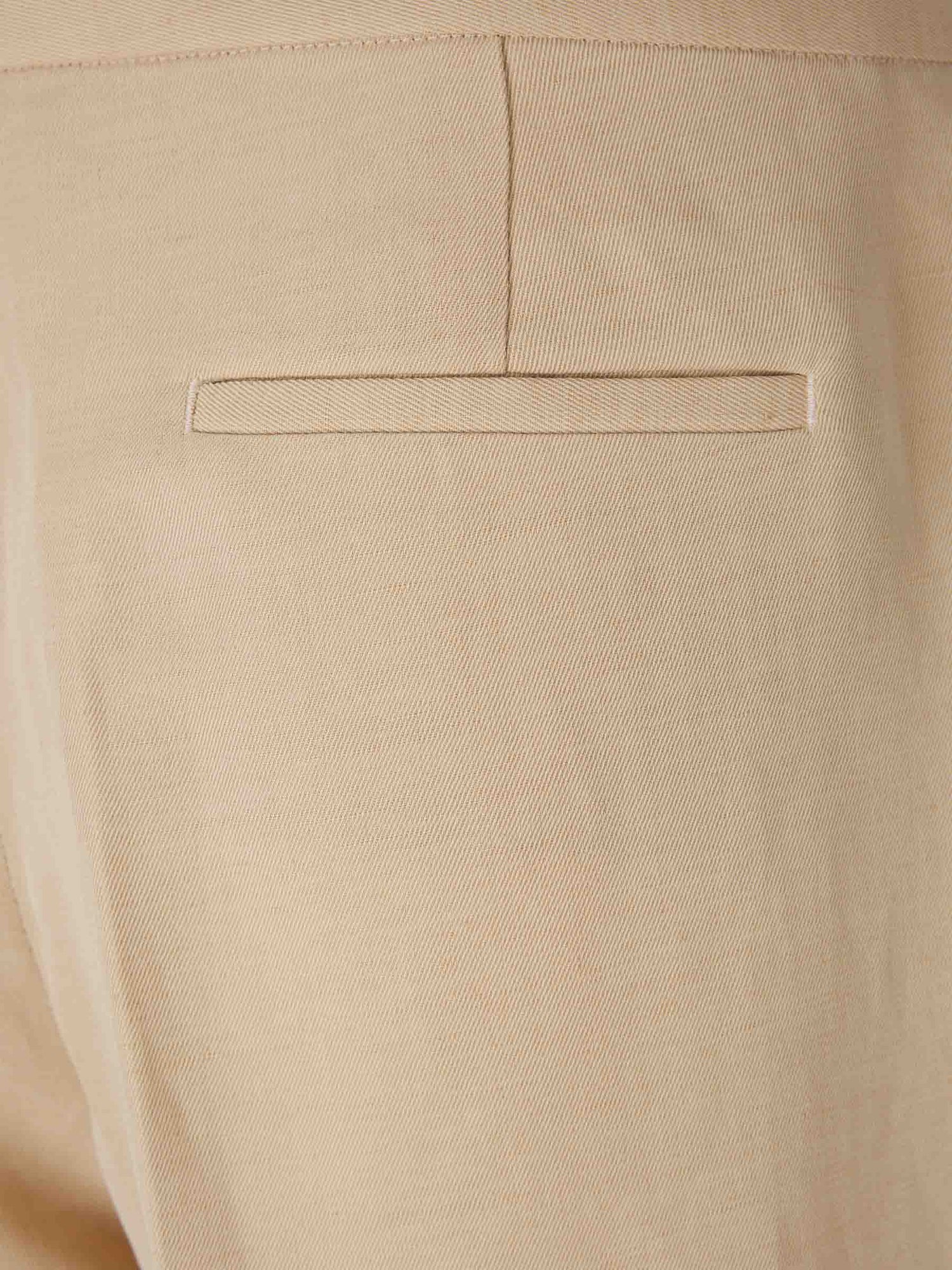 Fabiana Filippi Mujer Barcelona Pantalones Formales Montefalco color Beige sku 761-003787 01 - Foto 5