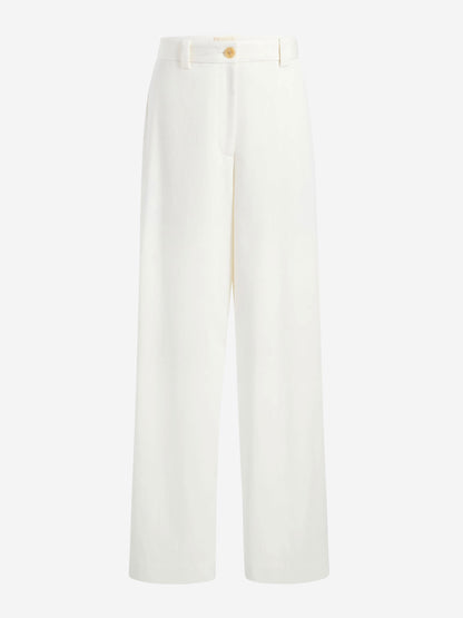 Khaite Mujer Barcelona Pantalones Rectos Gari color Blanco sku 761-003796 01 - Foto 1