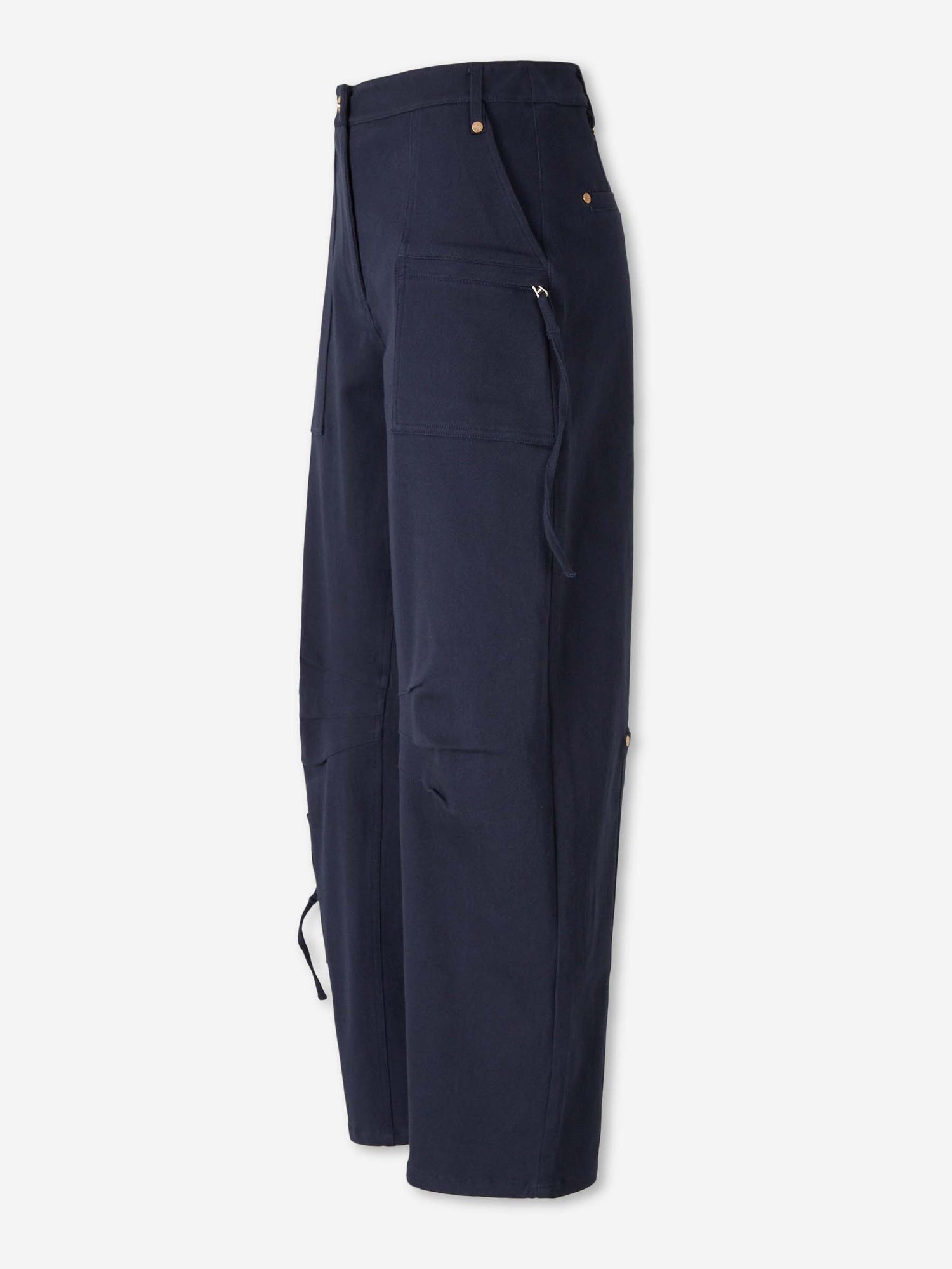Outlet online Cult Gaia Mujer Pantalones Cargo Ewa color Azul Marino sku 761-003815 02 - Foto 2