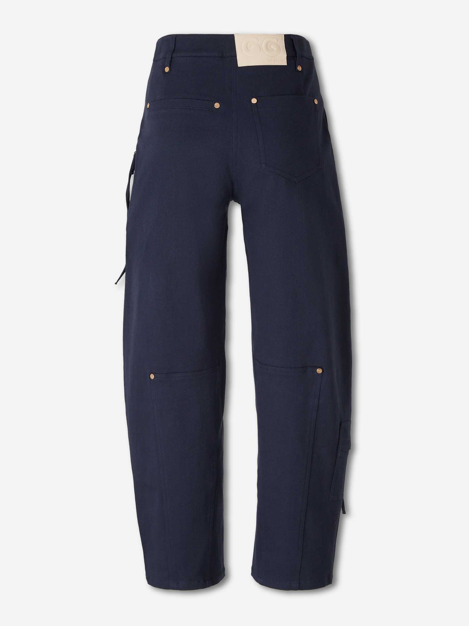 Outlet online Cult Gaia Mujer Pantalones Cargo Ewa color Azul Marino sku 761-003815 02 - Foto 3