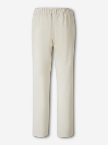 Outlet online Herno Mujer Pantalones Rectos Pana color Marfil sku 761-003817 01 - Foto 2