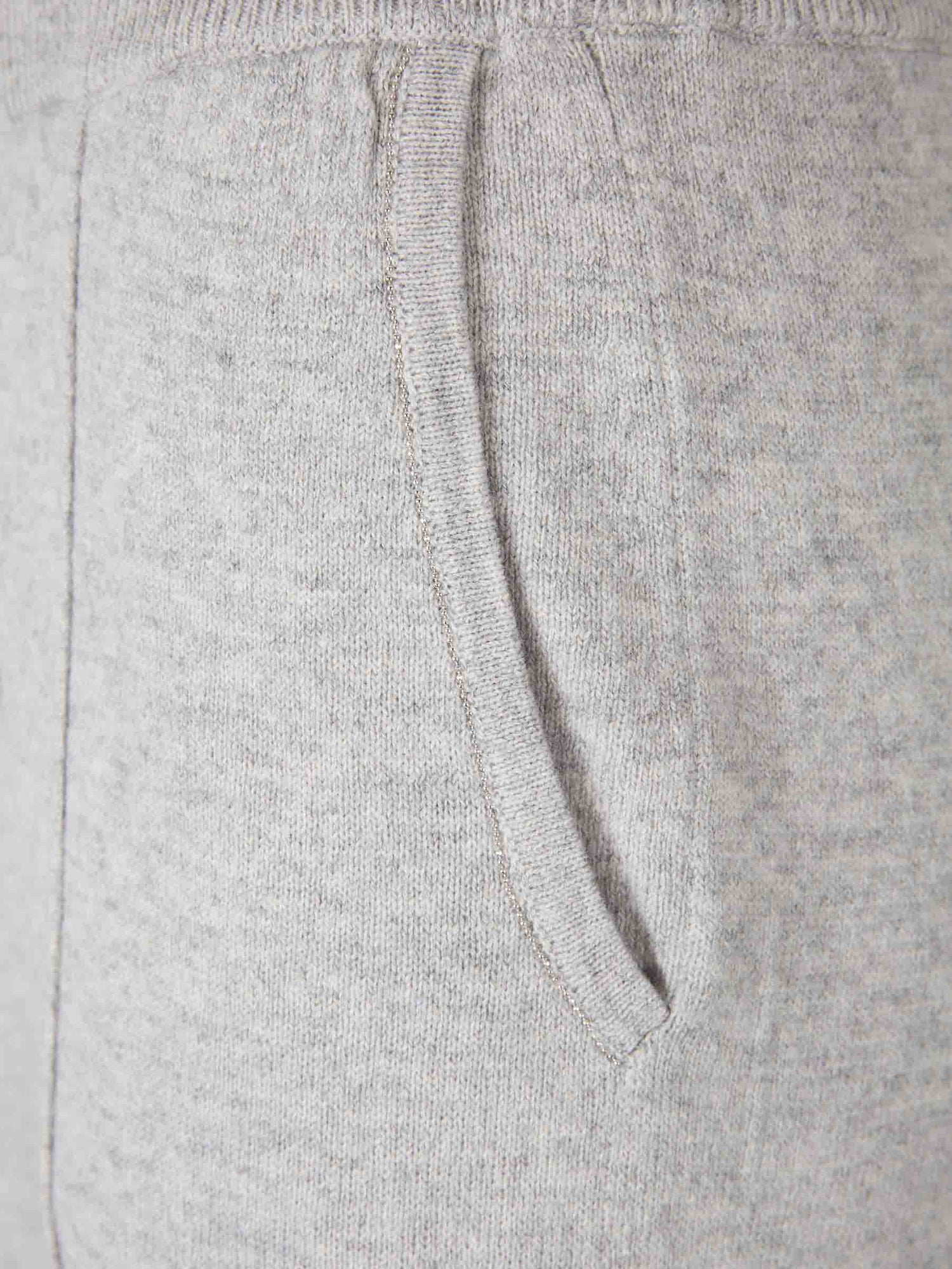 Outlet online Peserico Mujer Pantalones Anchos Punto color Gris Piedra sku 761-003822 01 - Foto 4