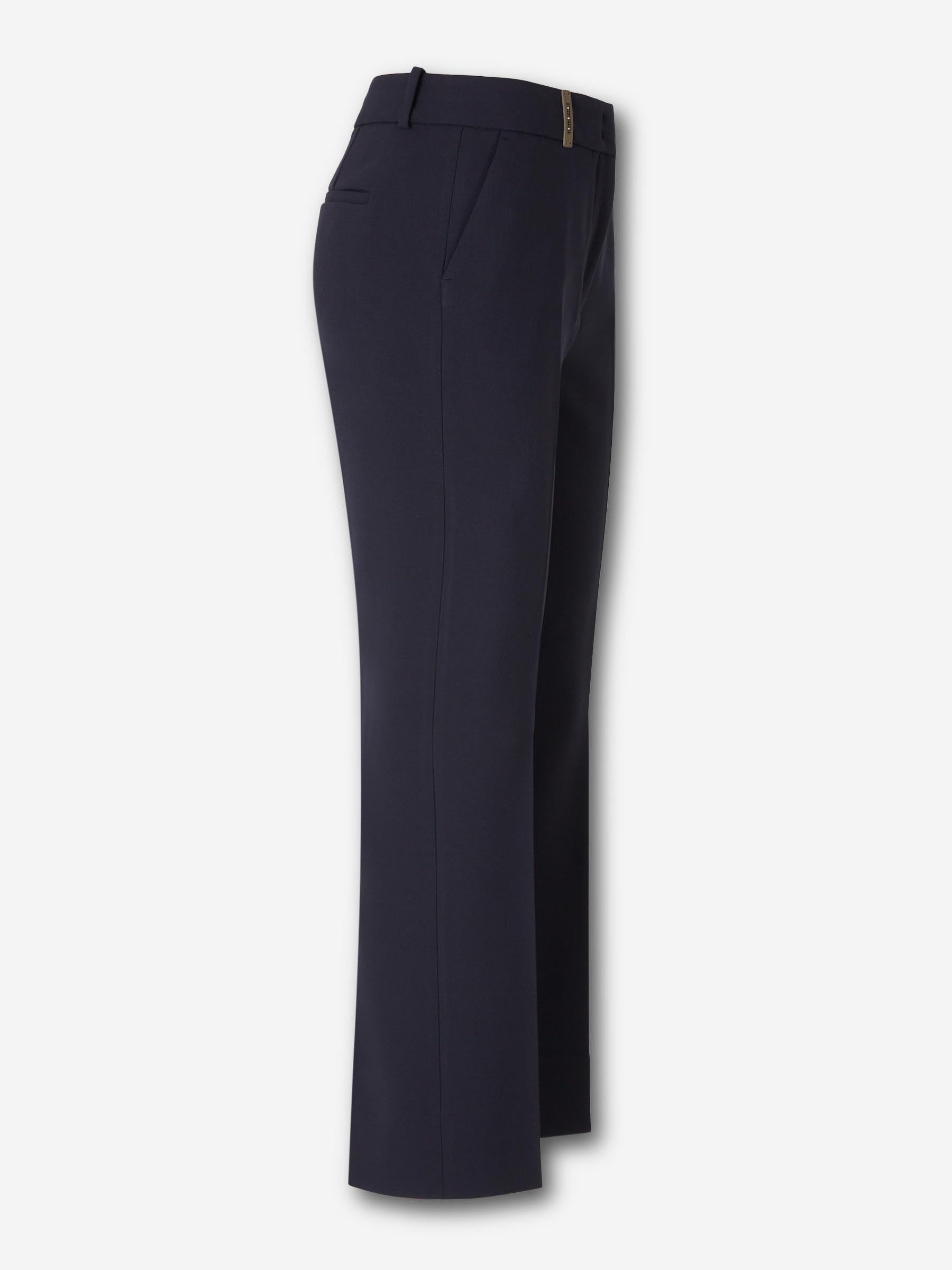 Outlet online Peserico Mujer Pantalones Vestir color Azul Marino sku 761-003824 01 - Foto 2