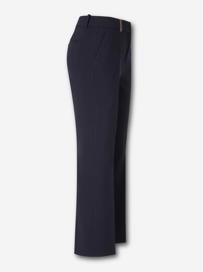 Outlet online Peserico Mujer Pantalones Vestir color Azul Marino sku 761-003824 01 - Foto 2