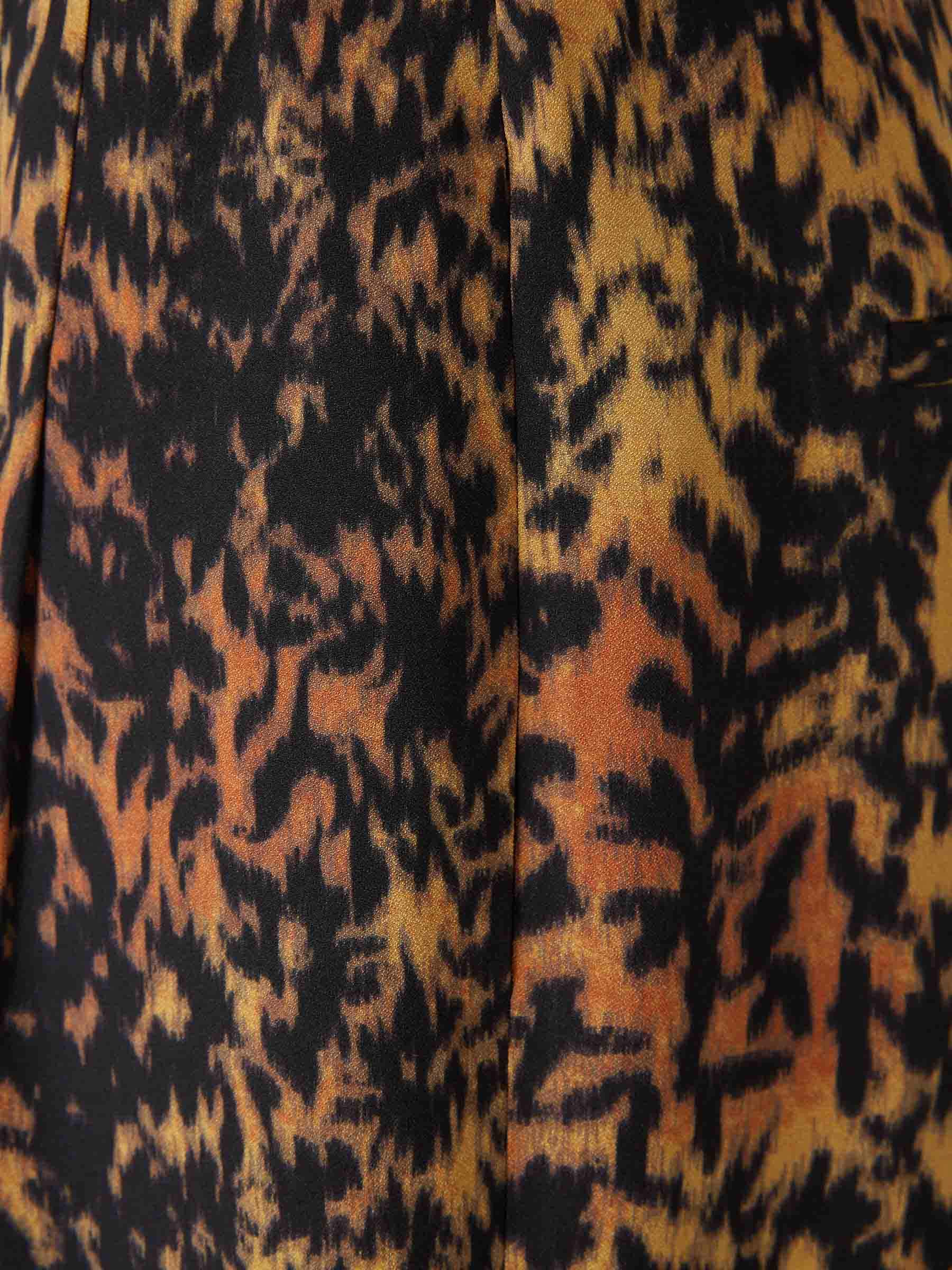 Outlet online Ulla Johnson Mujer Pantalones Anchos Leopardo color Azul Marino sku 761-003825 01 - Foto 4