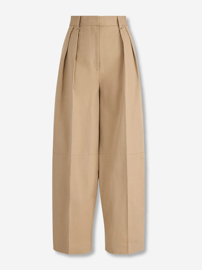 Outlet online Altuzarra Mujer Pantalones Balloon Algodón color Camel sku 761-003845 01 - Foto 1