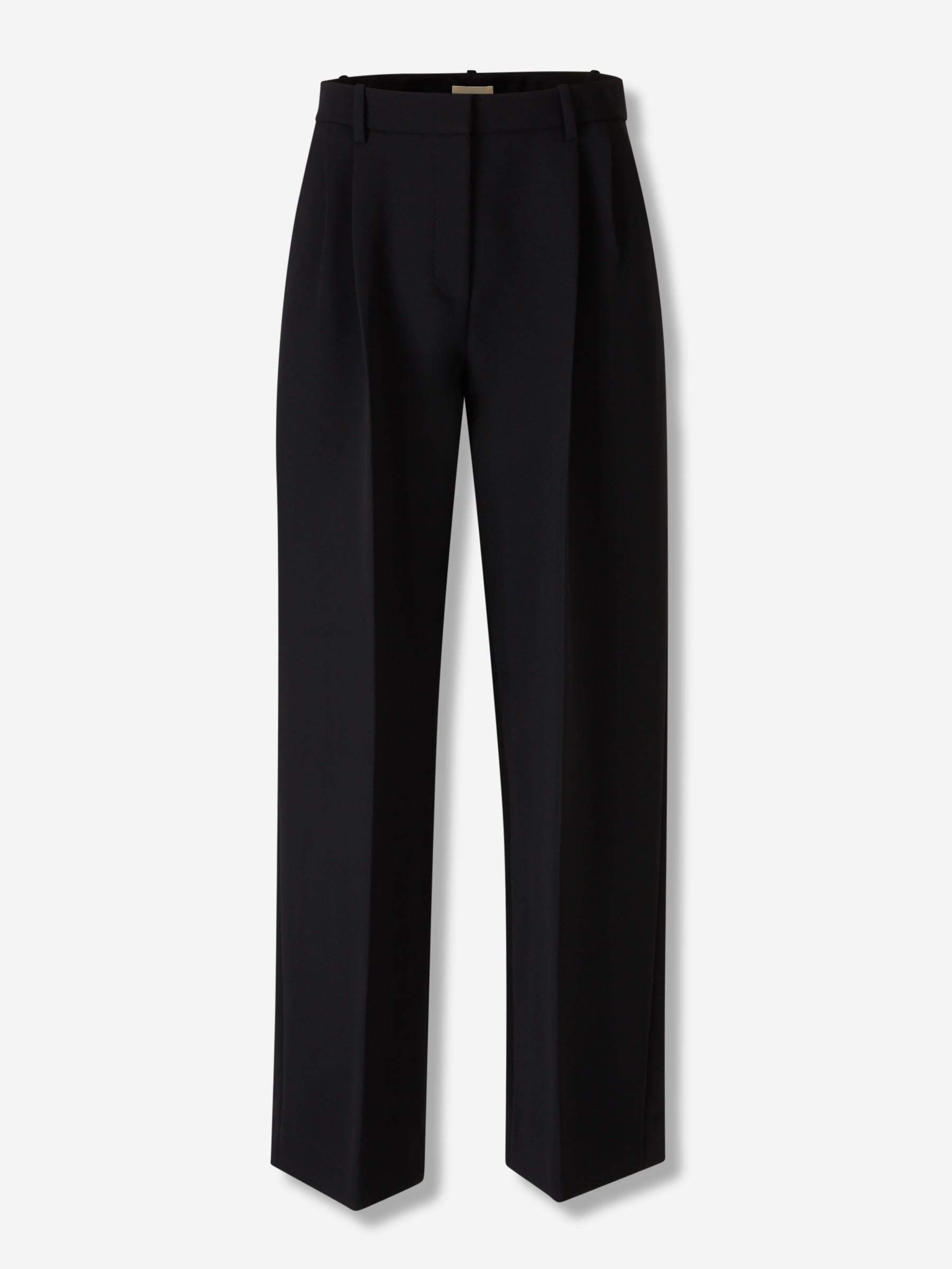 Outlet online Khaite Mujer Pantalones de Vestir August color Negro sku 761-003851 01 - Foto 1