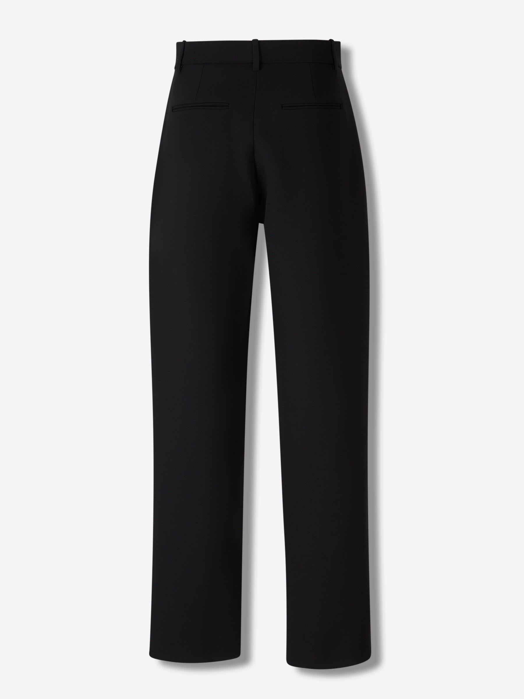 Outlet online Khaite Mujer Pantalones de Vestir August color Negro sku 761-003851 01 - Foto 3