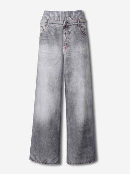 Outlet online Acne Studios Mujer Pantalones Trampantojo Estampado color Gris Piedra sku 761-003863 00 - Foto 1