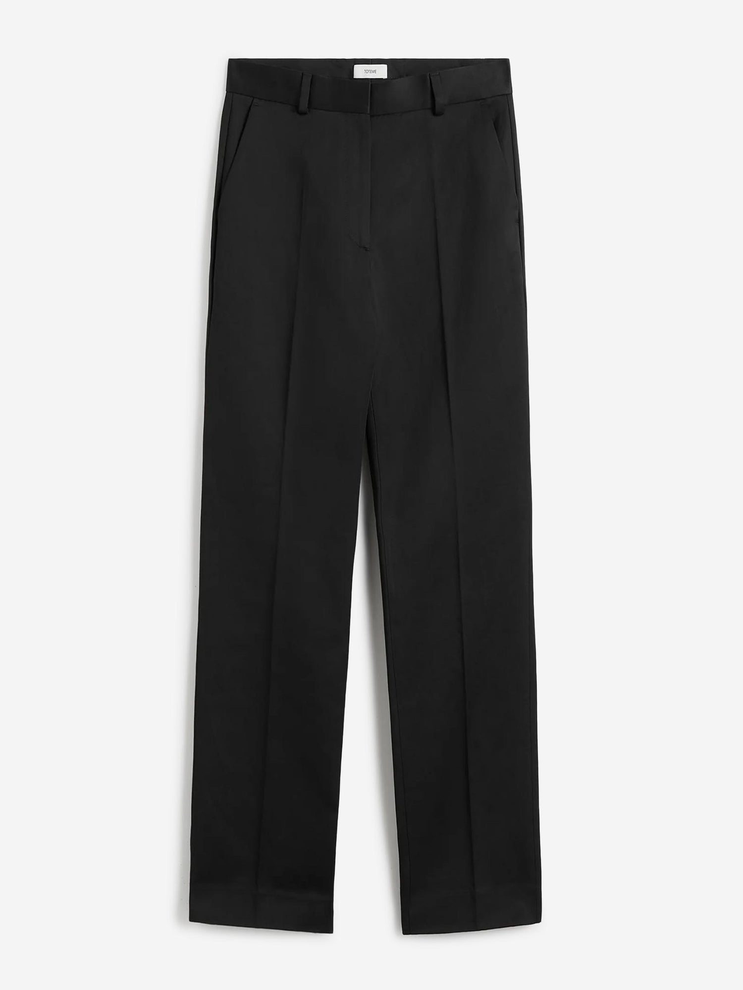 Outlet online TOTEME Mujer Pantalones rectos color Negro sku 761-003869 01 - Foto 1