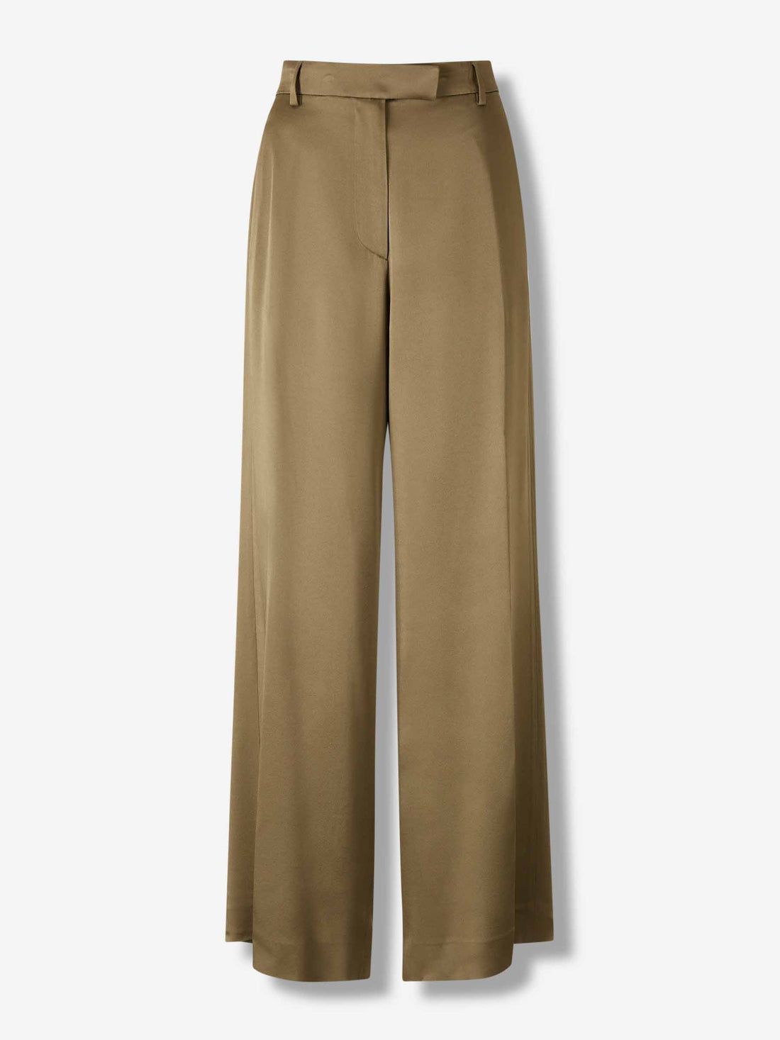 Outlet online Dries Van Noten Mujer Pantalones Rectos Anchos color Verde Militar sku 761-003876 01 - Foto 1