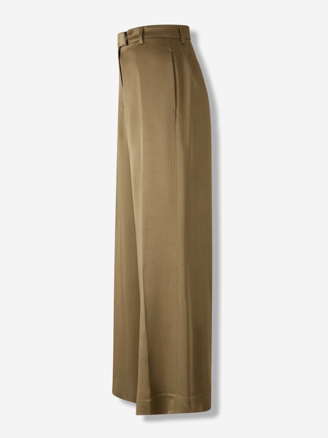 Outlet online Dries Van Noten Mujer Pantalones Rectos Anchos color Verde Militar sku 761-003876 01 - Foto 2