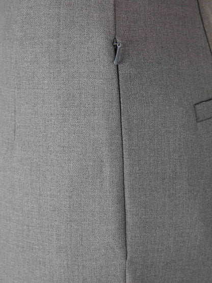 Outlet online Dries Van Noten Mujer Pantalones Rectos Lana color Gris sku 761-003877 01 - Foto 3