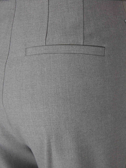 Outlet online Dries Van Noten Mujer Pantalones Rectos Lana color Gris sku 761-003877 01 - Foto 4