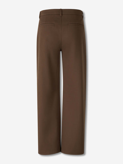 Outlet online TOTEME Mujer Pantalones Rectos Twisted color Marrón Oscuro sku 761-003891 01 - Foto 3