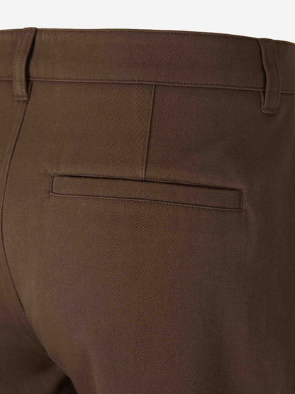 Outlet online TOTEME Mujer Pantalones Rectos Twisted color Marrón Oscuro sku 761-003891 01 - Foto 5