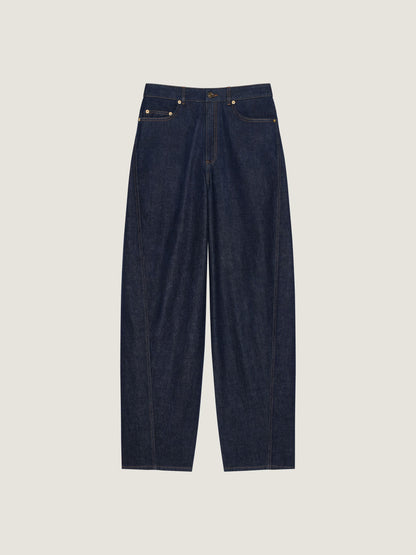 Outlet online Givenchy Mujer Jeans Cocoon color Azul Denim Oscuro sku 761-003905 01 - Foto 1