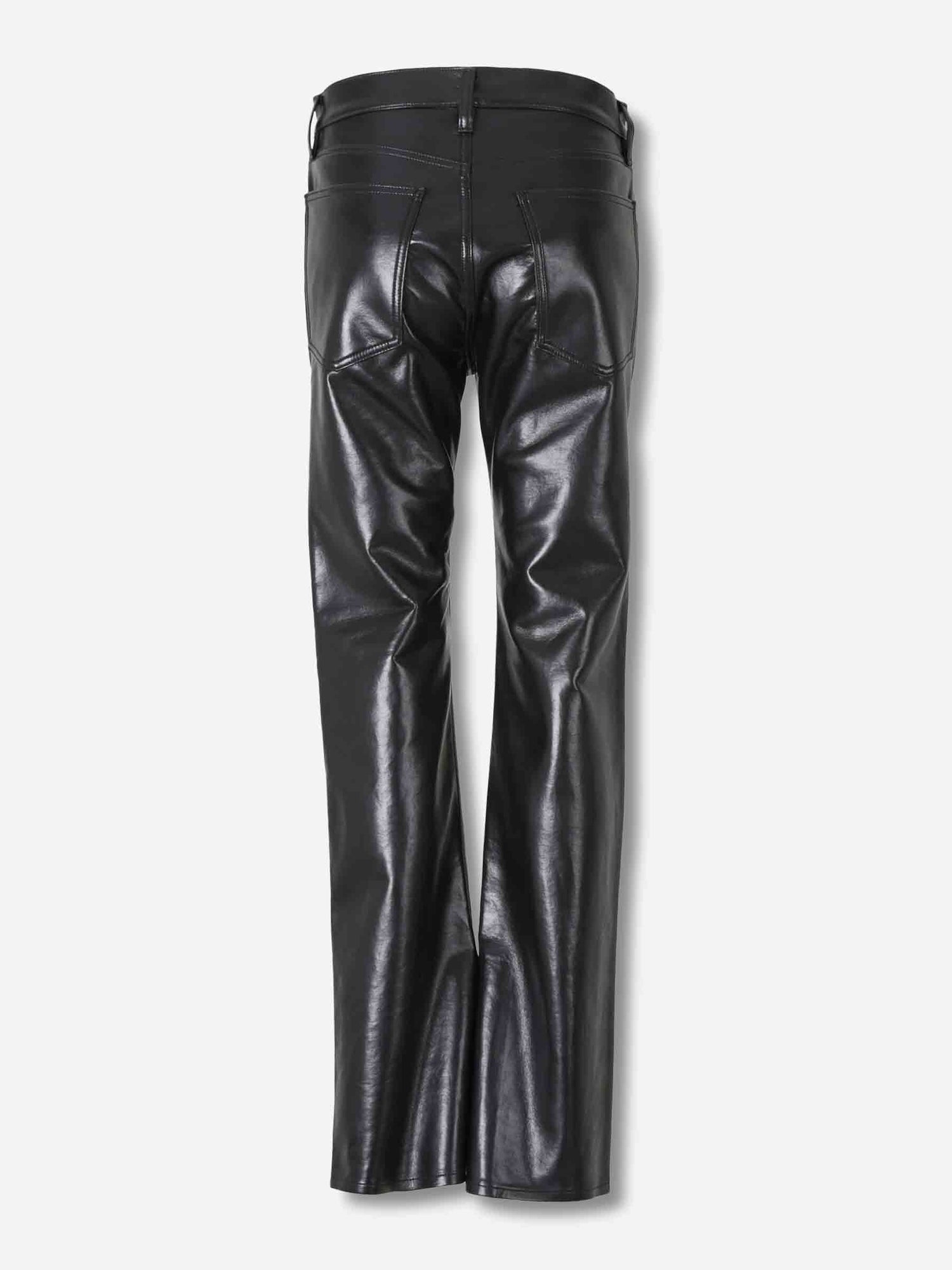 Outlet online Agolde Mujer Pantalones Rectos Piel color Negro sku 761-003915 01 - Foto 2