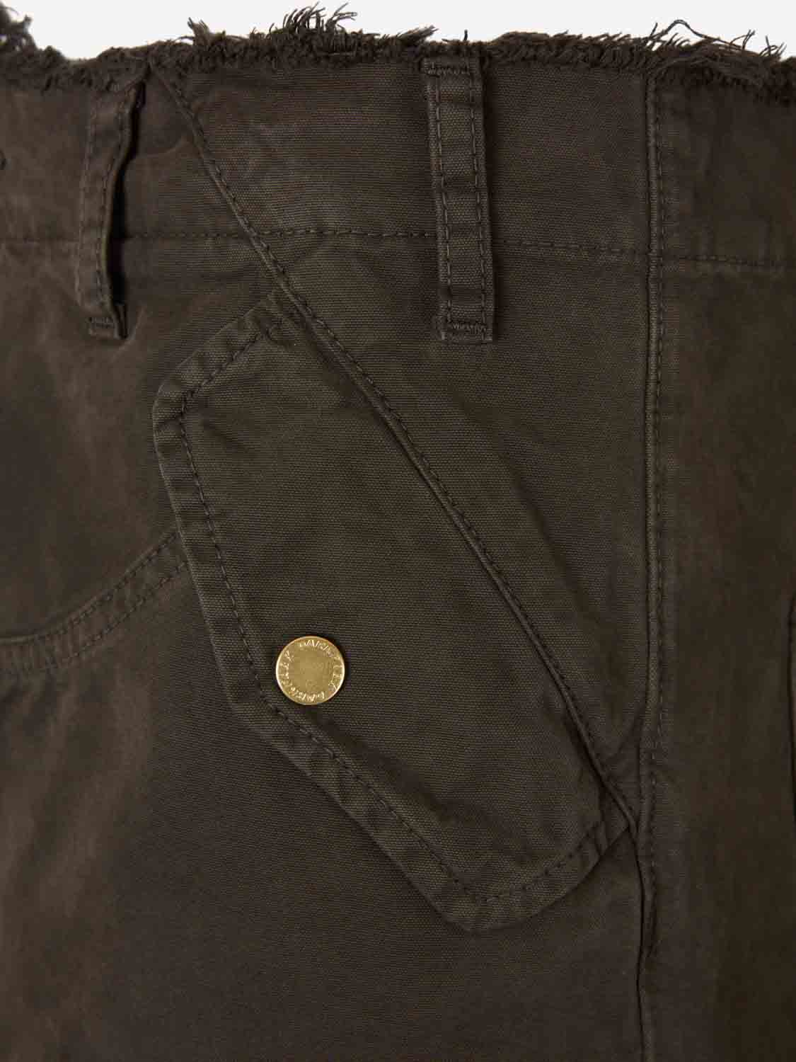 Outlet online Darkpark Mujer Pantalones Cargo color Verde Militar sku 761-003927 01 - Foto 4