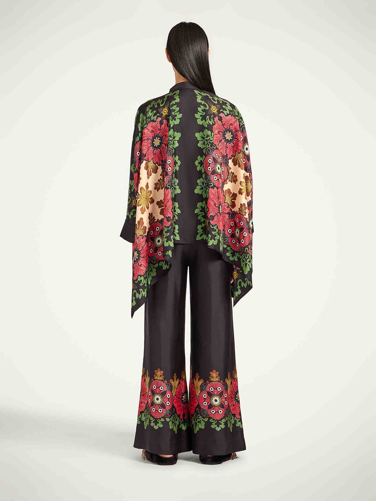 Outlet online LaDoubleJ Mujer Pantalones Palazzo Floral color Floral sku 761-003937 01 - Foto 3
