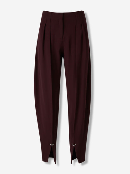 Outlet online Mugler Mujer Pantalones De Vestir color Burdeos sku 761-003957 01 - Foto 1