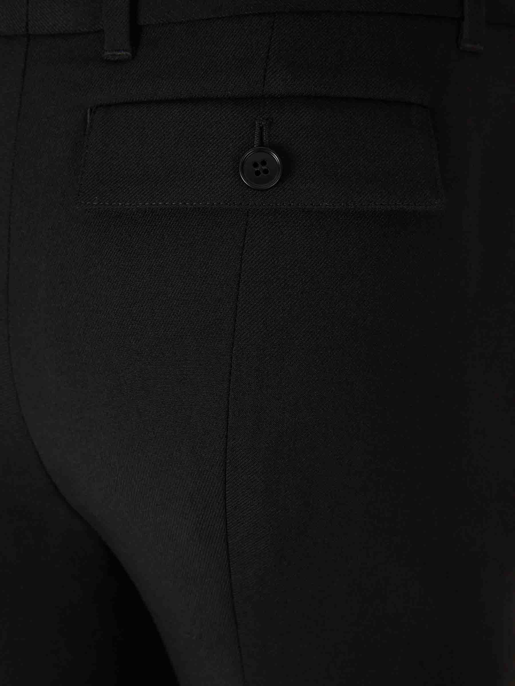 Outlet online McQueen Mujer Pantalones de Vestir color Negro sku 761-003961 01 - Foto 4