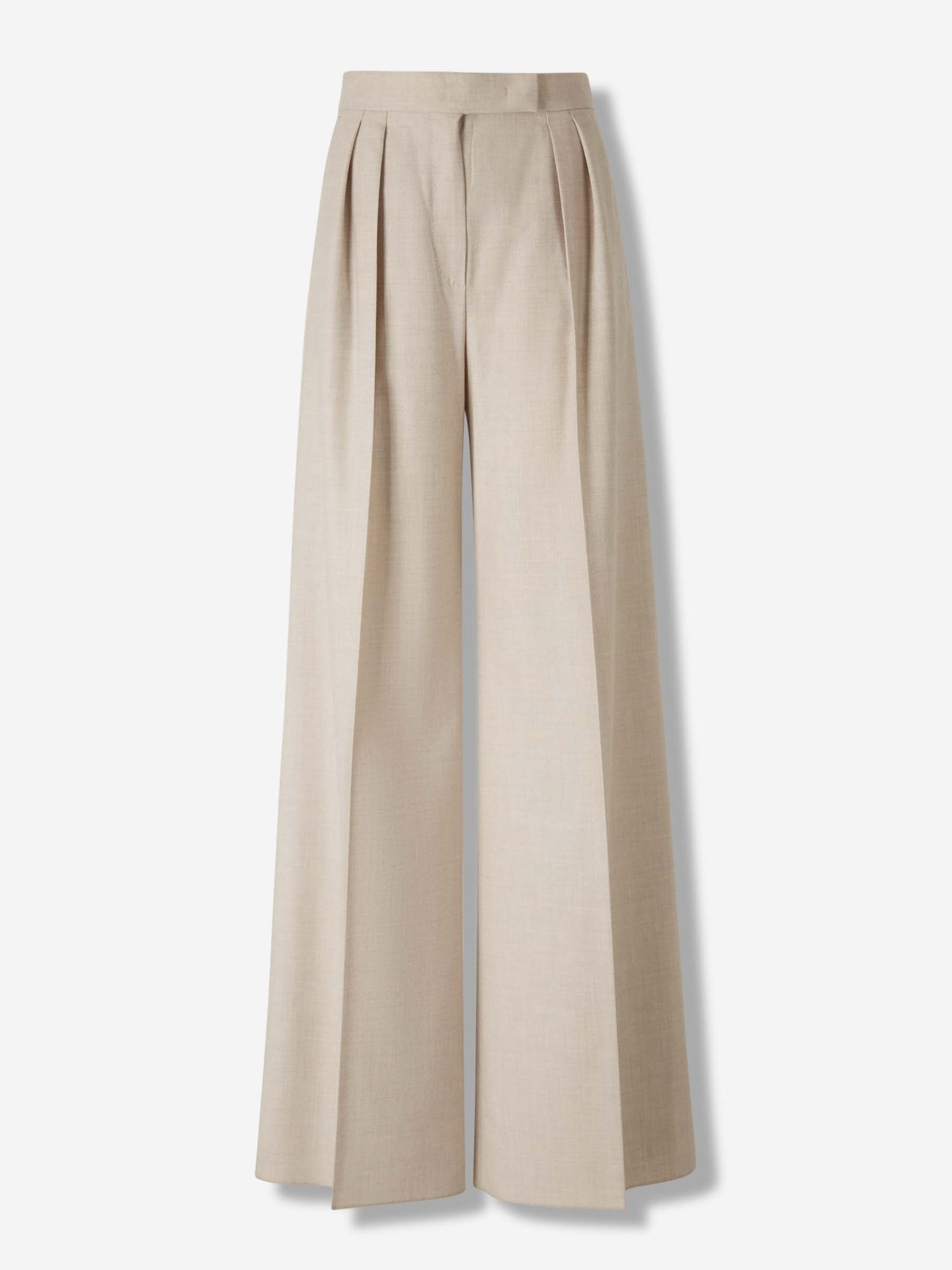 Outlet online Max Mara Mujer Pantalones Acampanados Zulia color Beige sku 761-003966 01 - Foto 1