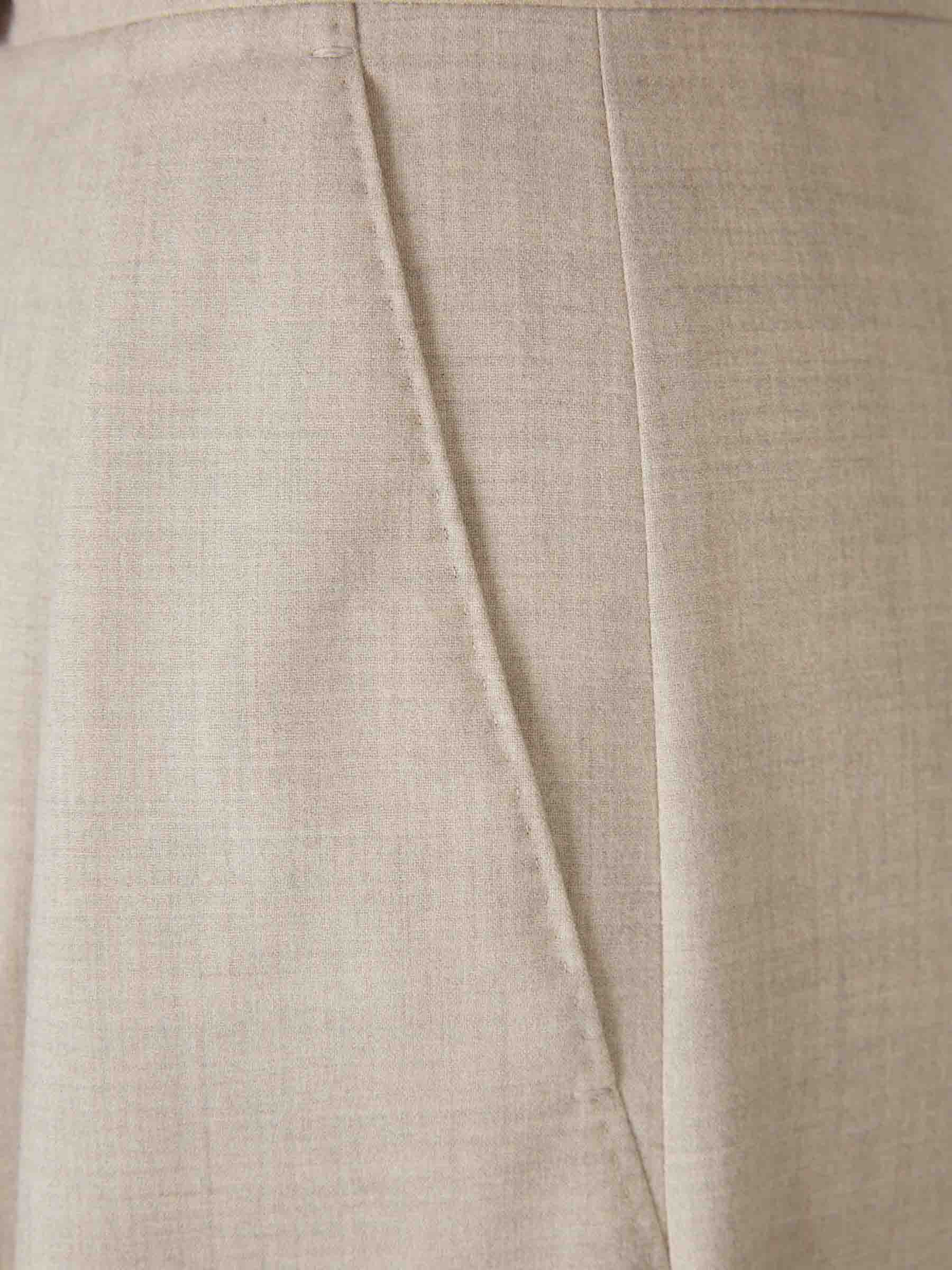 Outlet online Max Mara Mujer Pantalones Acampanados Zulia color Beige sku 761-003966 01 - Foto 4