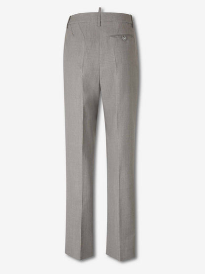 Outlet online Victoria Beckham Mujer Pantalones de Vestir Pinzas color Gris sku 761-003970 01 - Foto 2
