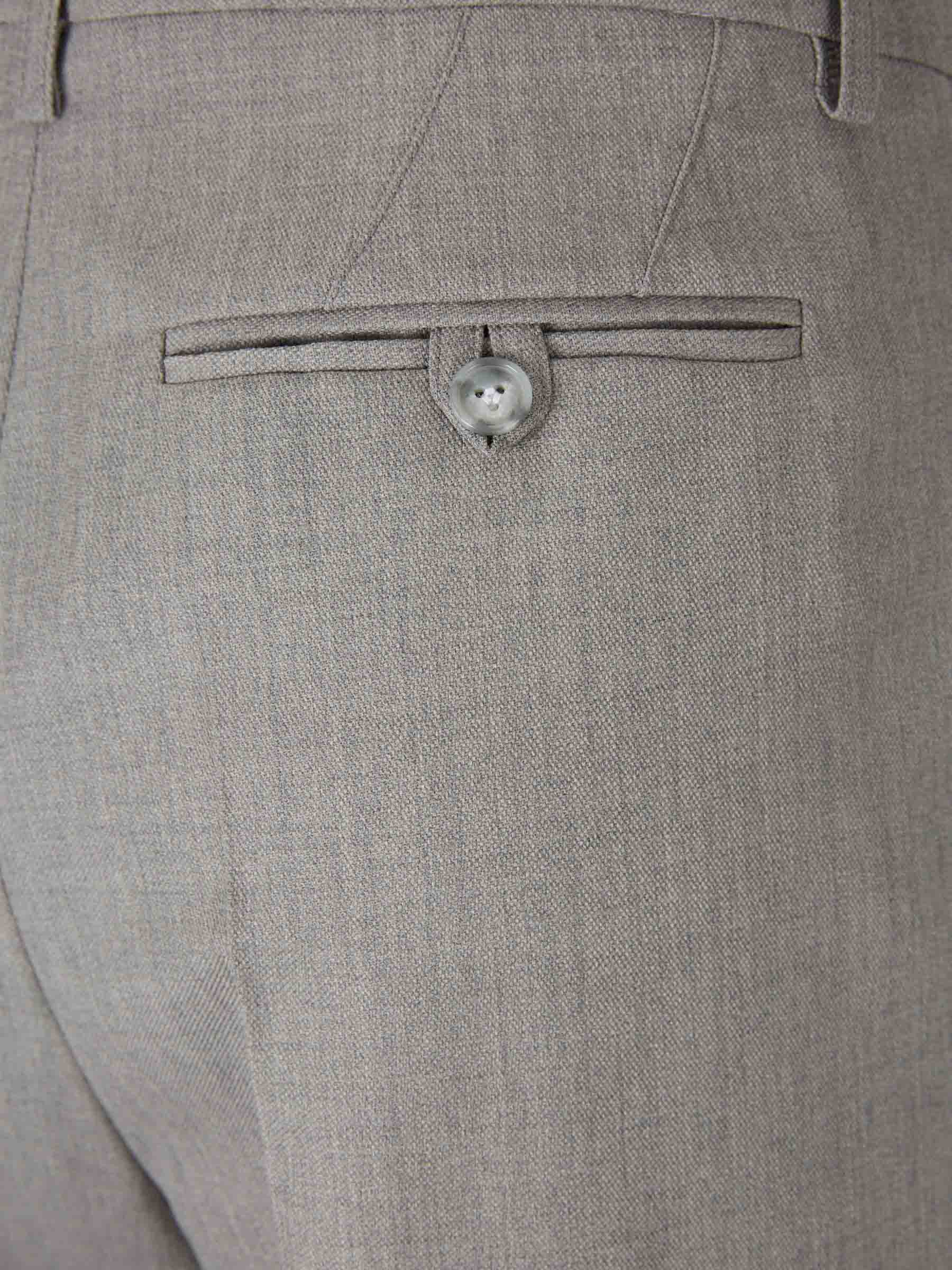 Outlet online Victoria Beckham Mujer Pantalones de Vestir Pinzas color Gris sku 761-003970 01 - Foto 4