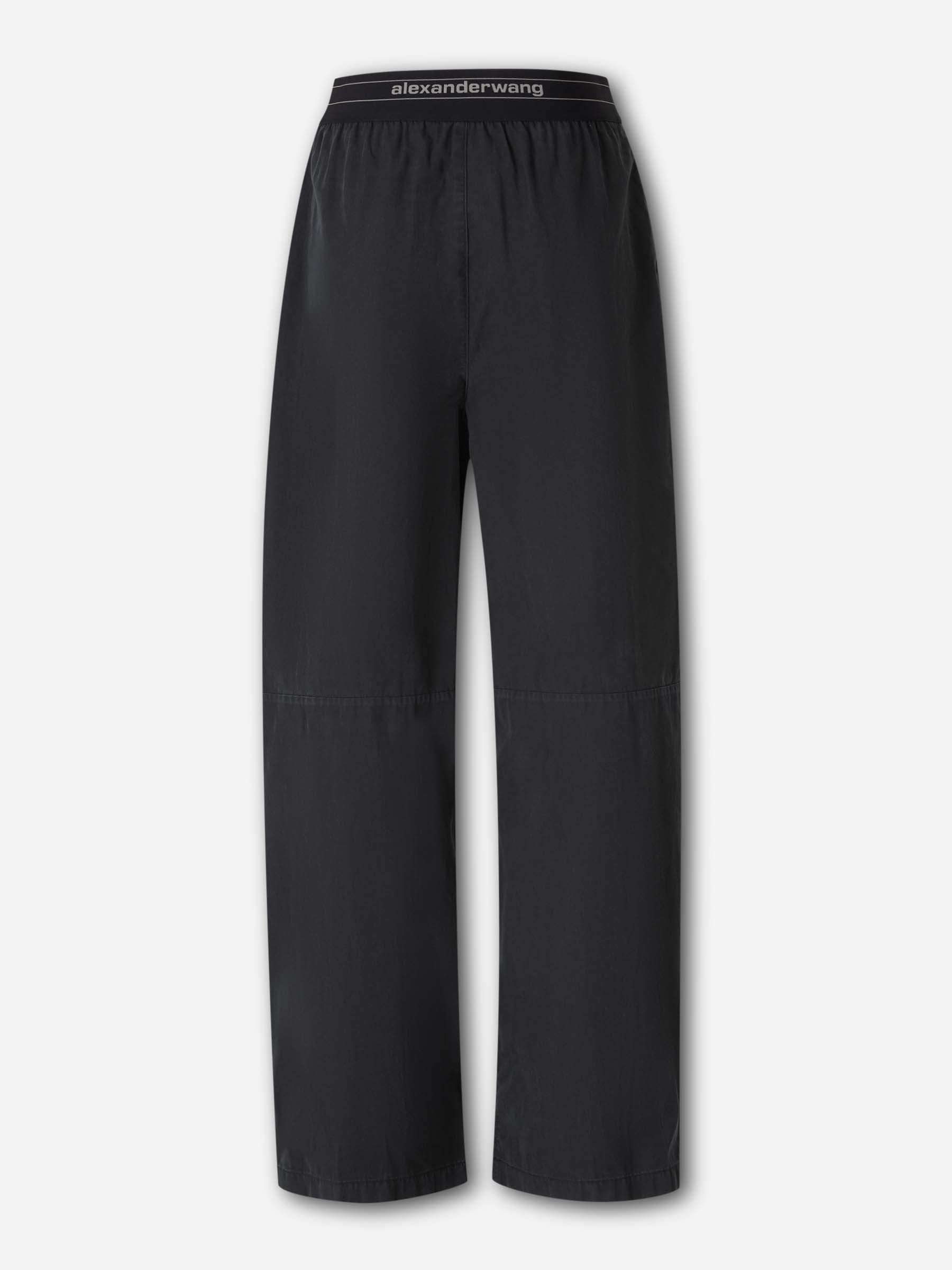 Outlet online Alexander Wang Mujer Pantalones Anchos Logo color Negro sku 761-003971 01 - Foto 3