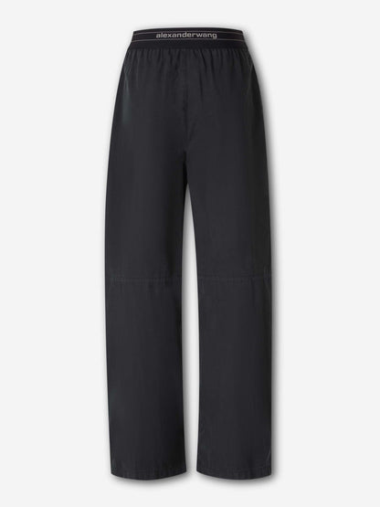 Outlet online Alexander Wang Mujer Pantalones Anchos Logo color Negro sku 761-003971 01 - Foto 3