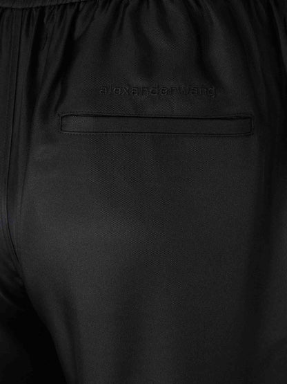 Outlet online Alexander Wang Mujer Pantalones Rectos Seda color Negro sku 761-003973 01 - Foto 4