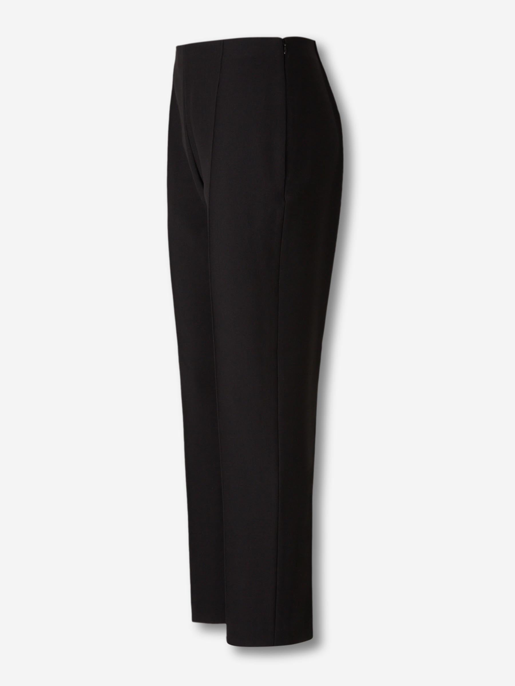 Outlet online Roland Mouret Mujer Pantalones Rectos Crepe color Negro sku 761-003988 01 - Foto 2