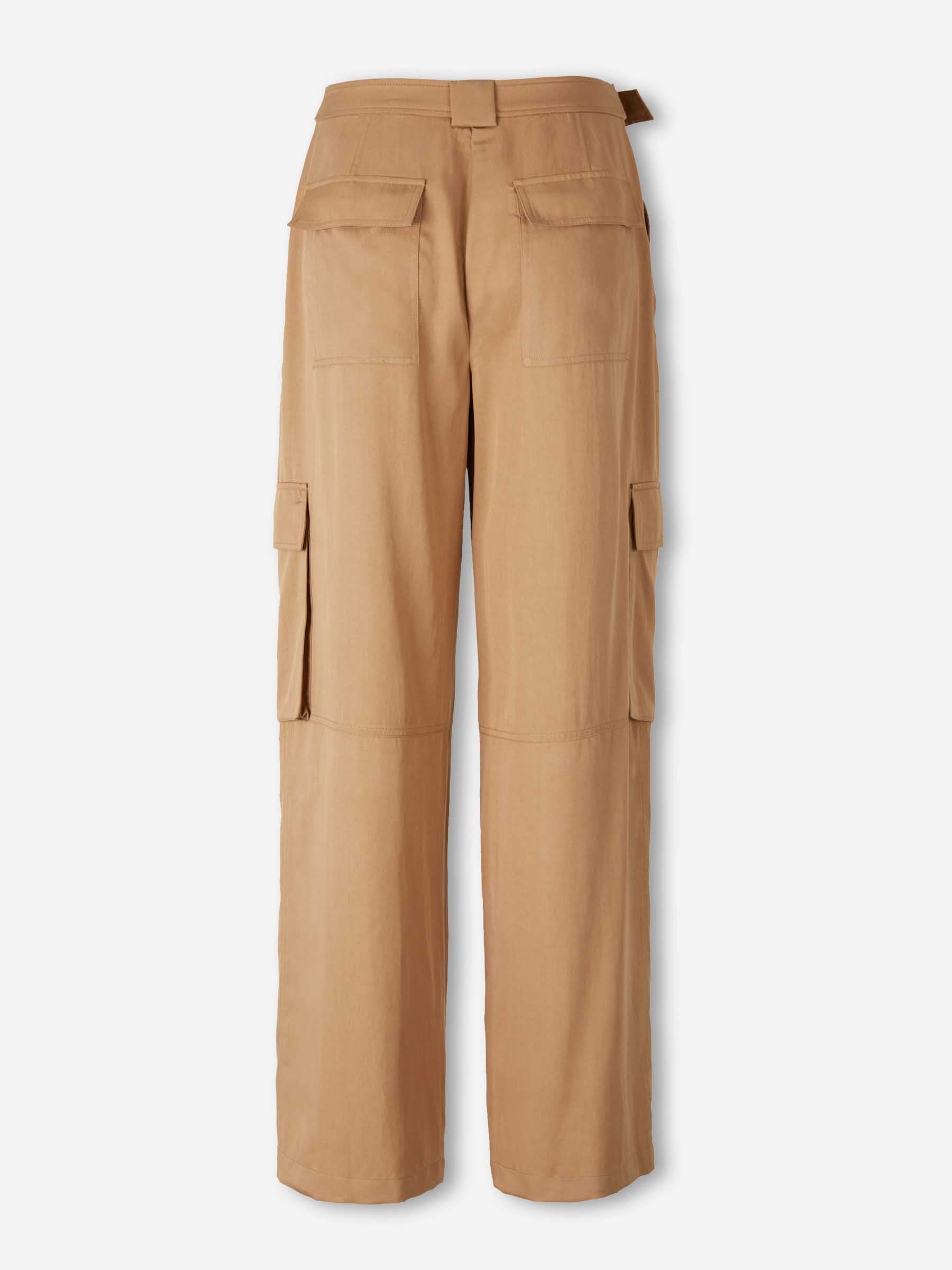 Outlet online Simkhai Mujer Pantalones Cargo Rectos color Camel sku 761-003990 01 - Foto 3