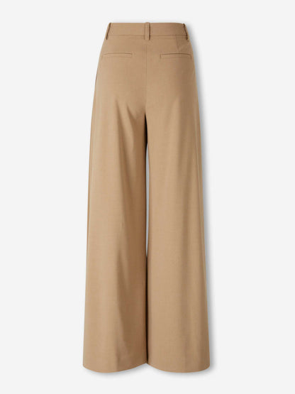 Outlet online Simkhai Mujer Pantalones Anchos Pliegues color Camel sku 761-003991 01 - Foto 3