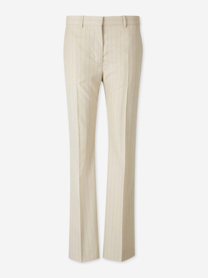 Acne Studios Mujer Barcelona Pantalones Raya Diplomática color Crema sku 761-004000 01 - Foto 1