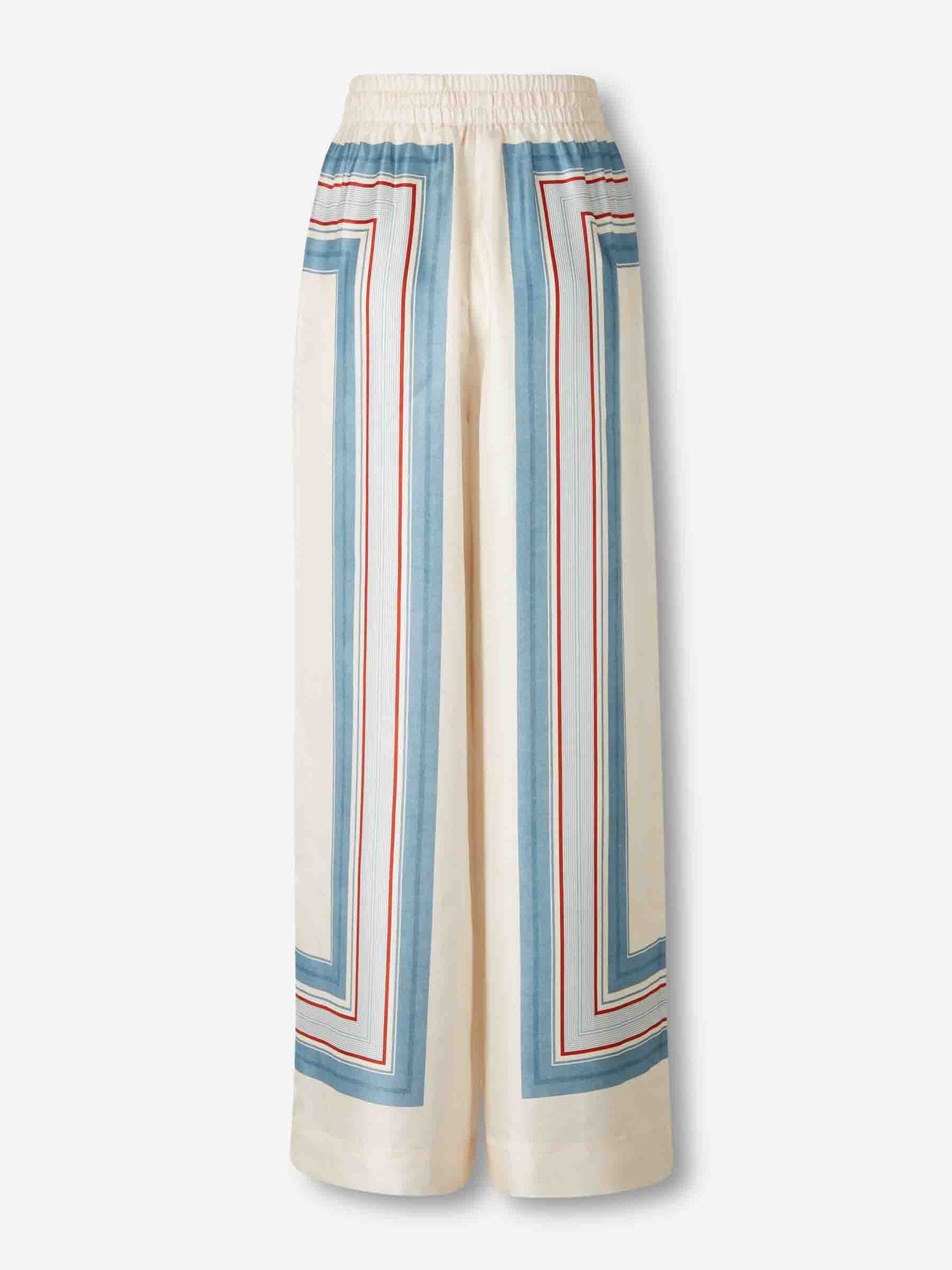 Outlet online Zimmermann Mujer Pantalones Anchos Rayas color Multicolor sku 761-004016 01 - Foto 3