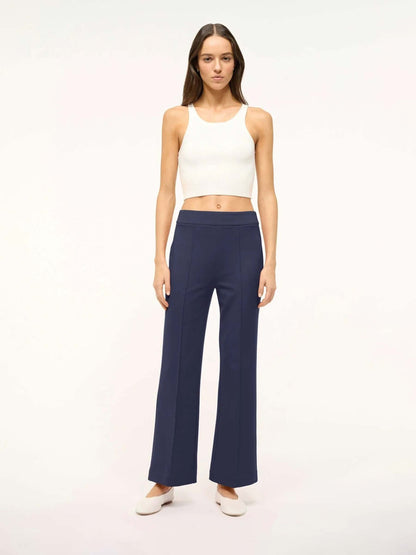 Outlet online Staud Mujer Pantalones Anchos Punto color Azul Marino sku 761-004018 01 - Foto 2