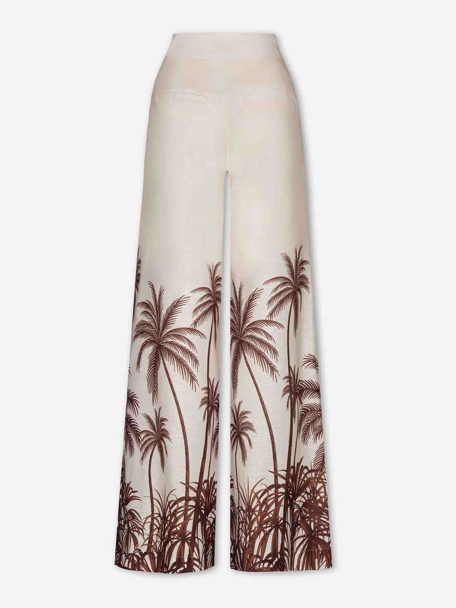 Andres Otalora Mujer Barcelona Pantalones Anchos Desperte color Beige sku 761-004019 01 - Foto 1