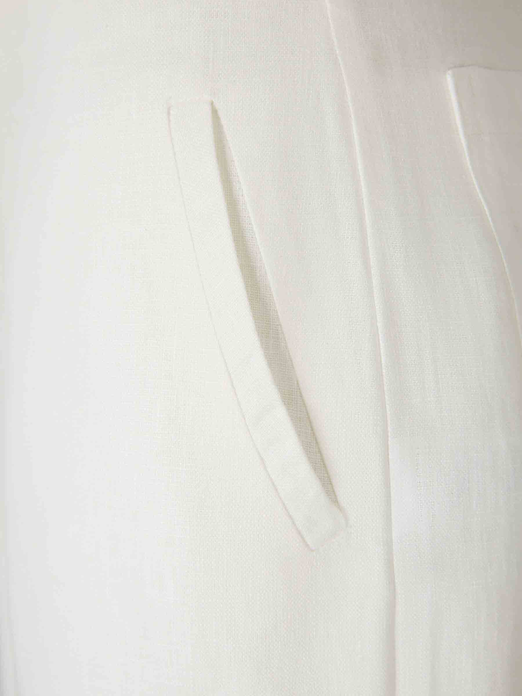 Outlet online Andres Otalora Mujer Pantalones Anchos El Sol color Marfil sku 761-004020 01 - Foto 4