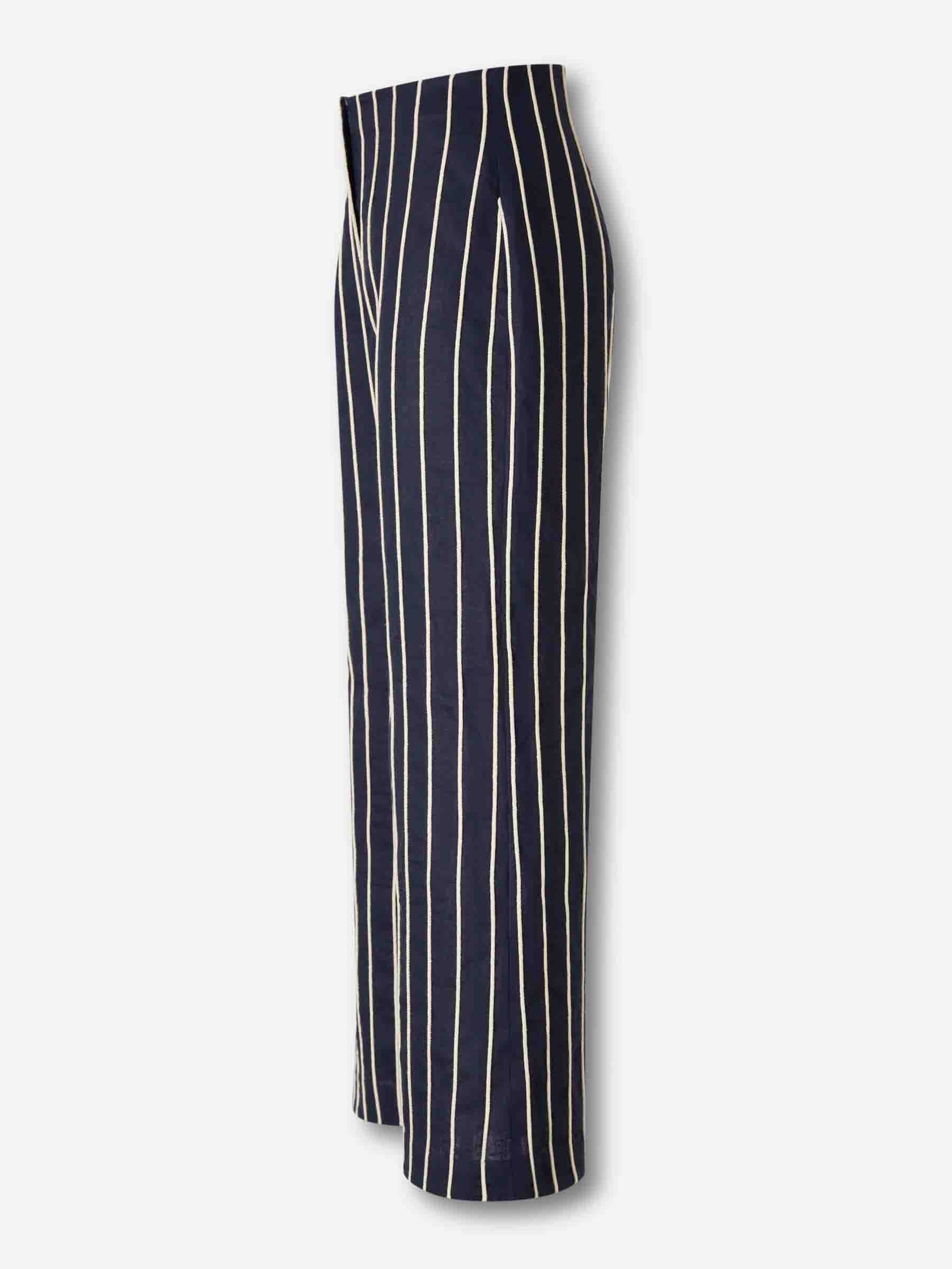 Outlet online Andres Otalora Mujer Pantalones Acampanados Tuyo color Azul Noche sku 761-004021 01 - Foto 2